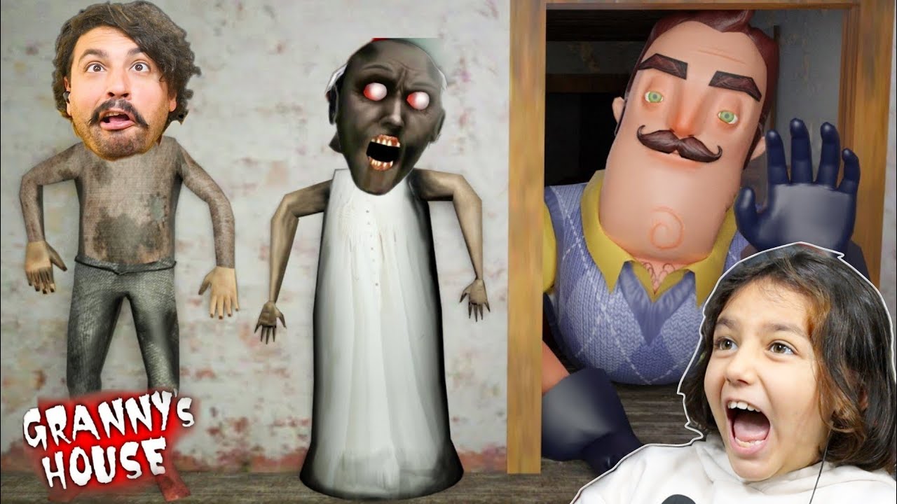 KORKUNÇ KADIN GRANNY'DEN WİLSONU KURTARIYORUZ 😱 Hello Neighbor Mod