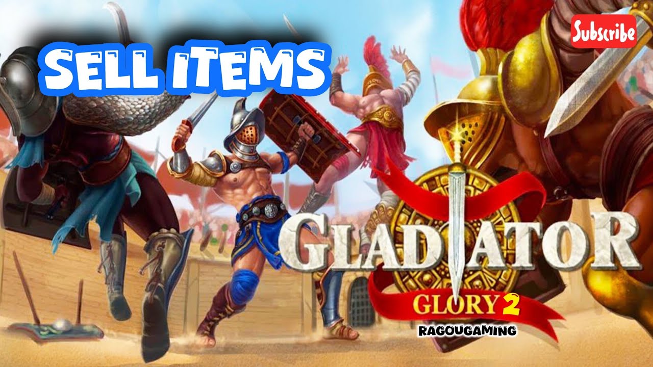 How to sell Items in Gladiator Glory 2