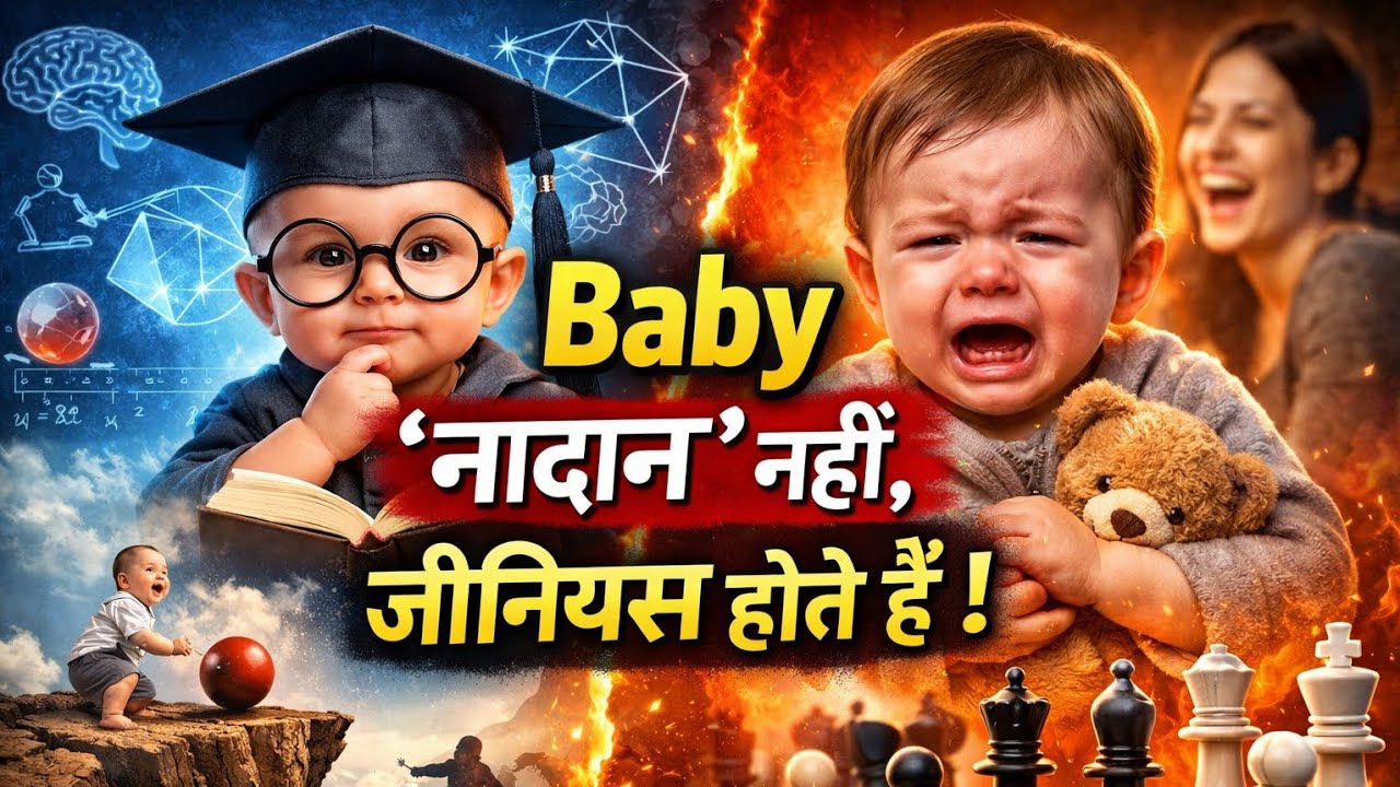 Science ने Parents को झूठा साबित किया! Babies Born Genius होते हैं 😳