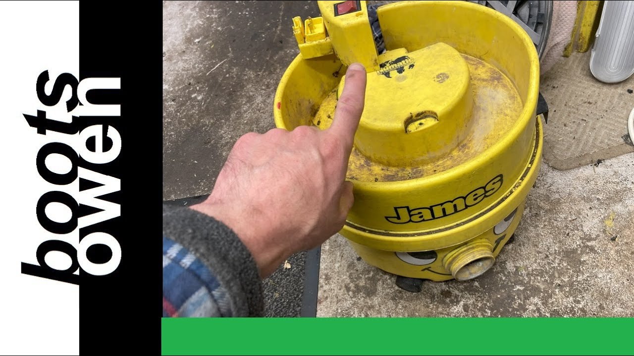 James Stuck Switch! | Switch repair Henry Hoover | Numatic JVP180 1