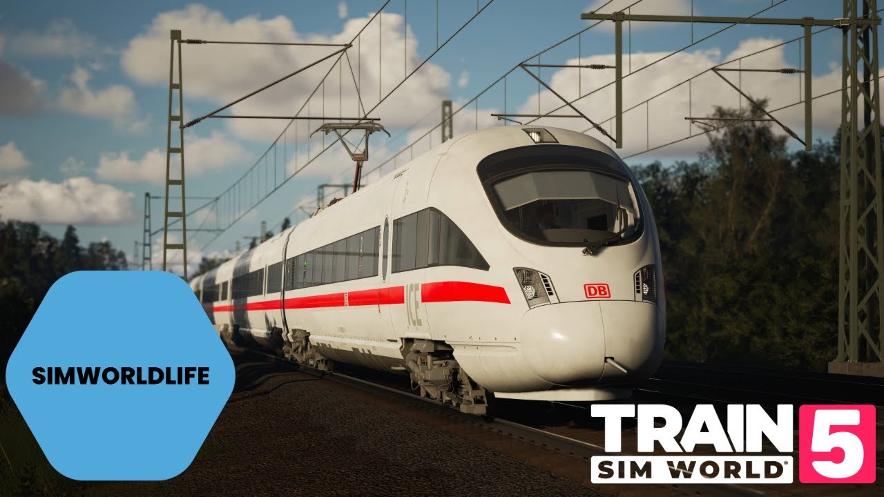 4K | Train Sim World 5 | Erster Fahrt | Frankfurt Hbf - Fulda | ICE-T 1557 Saarbrücken - Dresden Hbf
