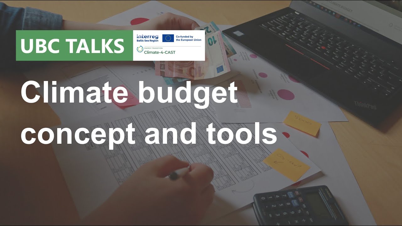 UBC TALKS about climate budget
