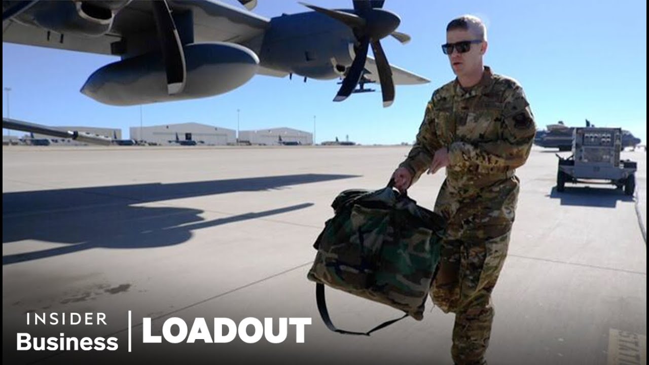 Every Item In An Air Force Gunship Pilot's Go Bag | Loadout | Insider Business
