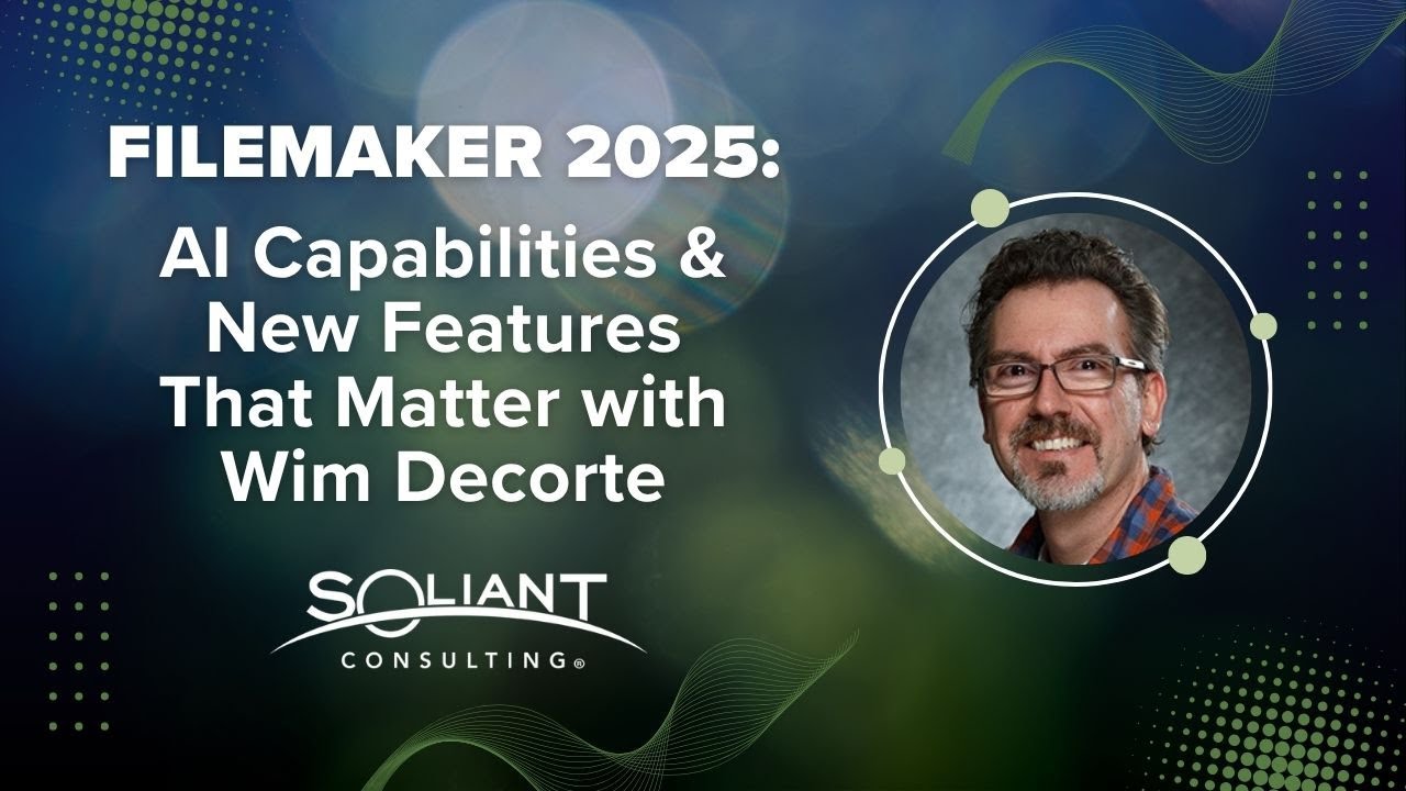 FileMaker 2025: AI Capabilities & New Features That Matter with Wim Decorte
