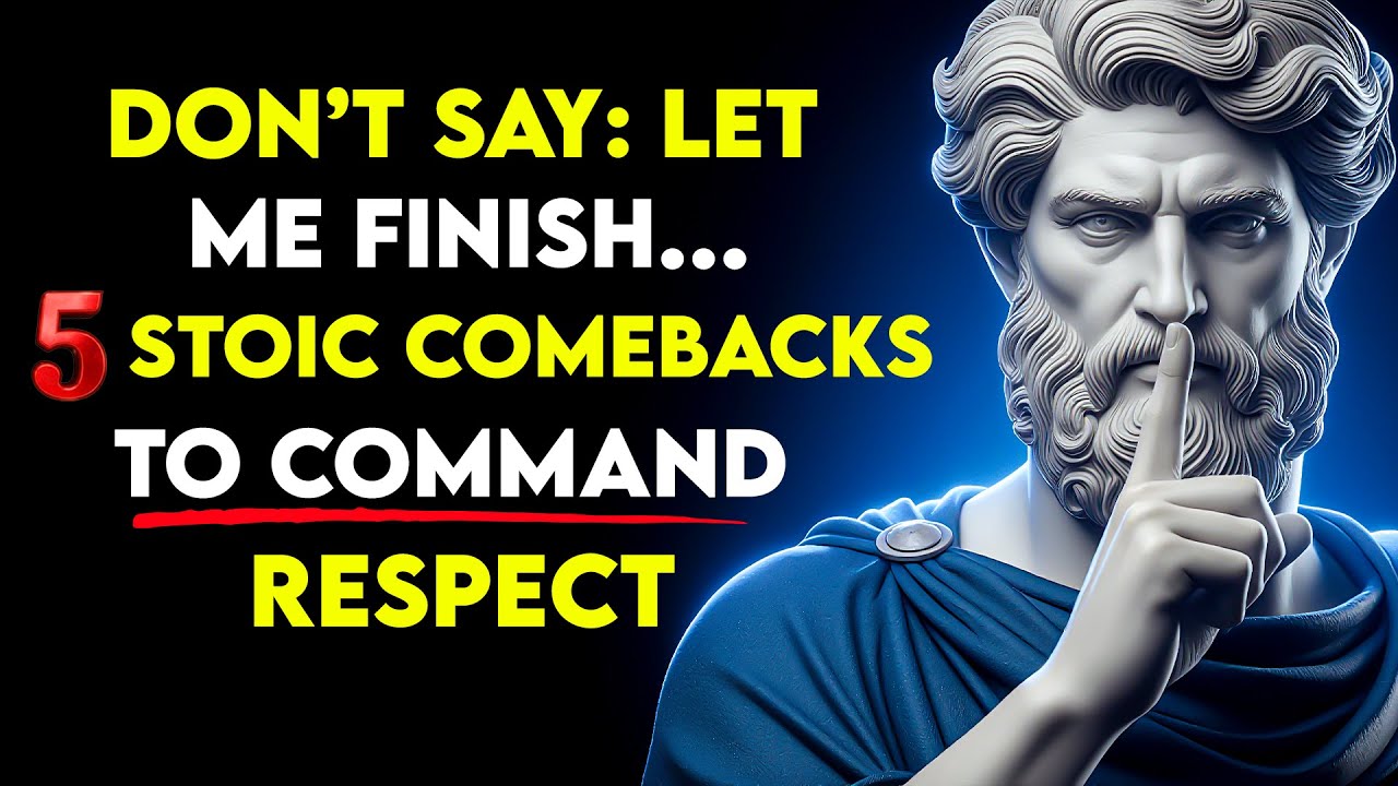 People Stop Interrupting You After You Know This | Stoicism | Stoic Philosophy