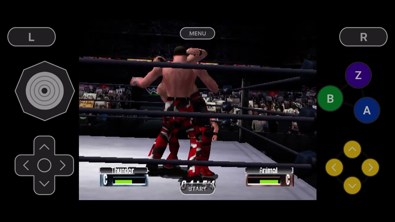 #WWFNoMercyN64 - Thunder vs. Animal 