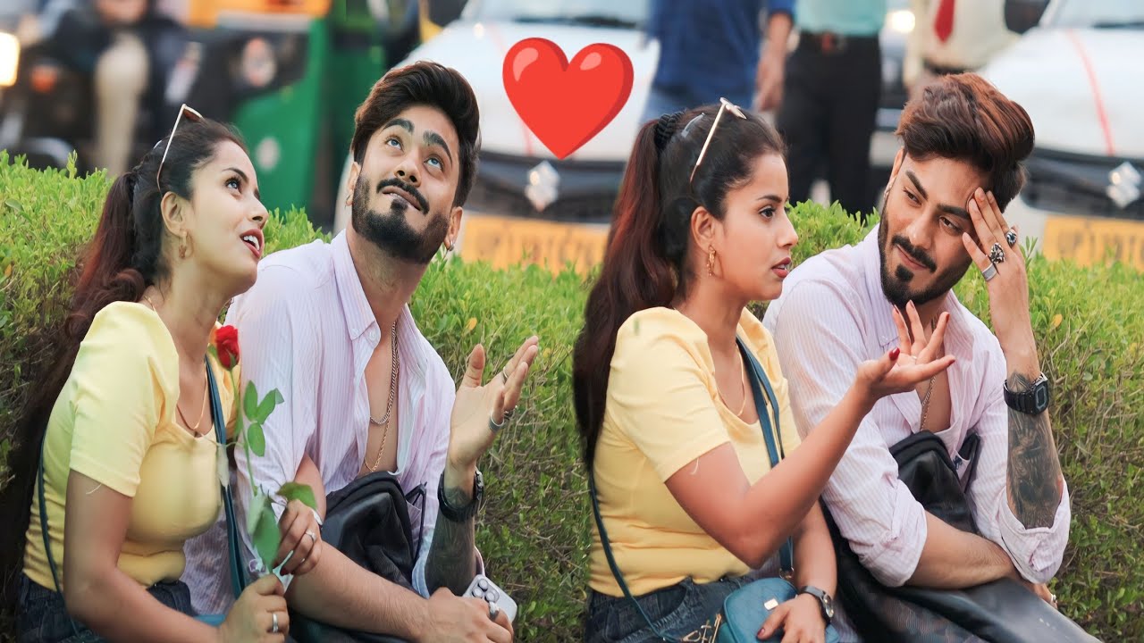 Proposing Prank On Sahil Khan 😍 || @nisha.0731