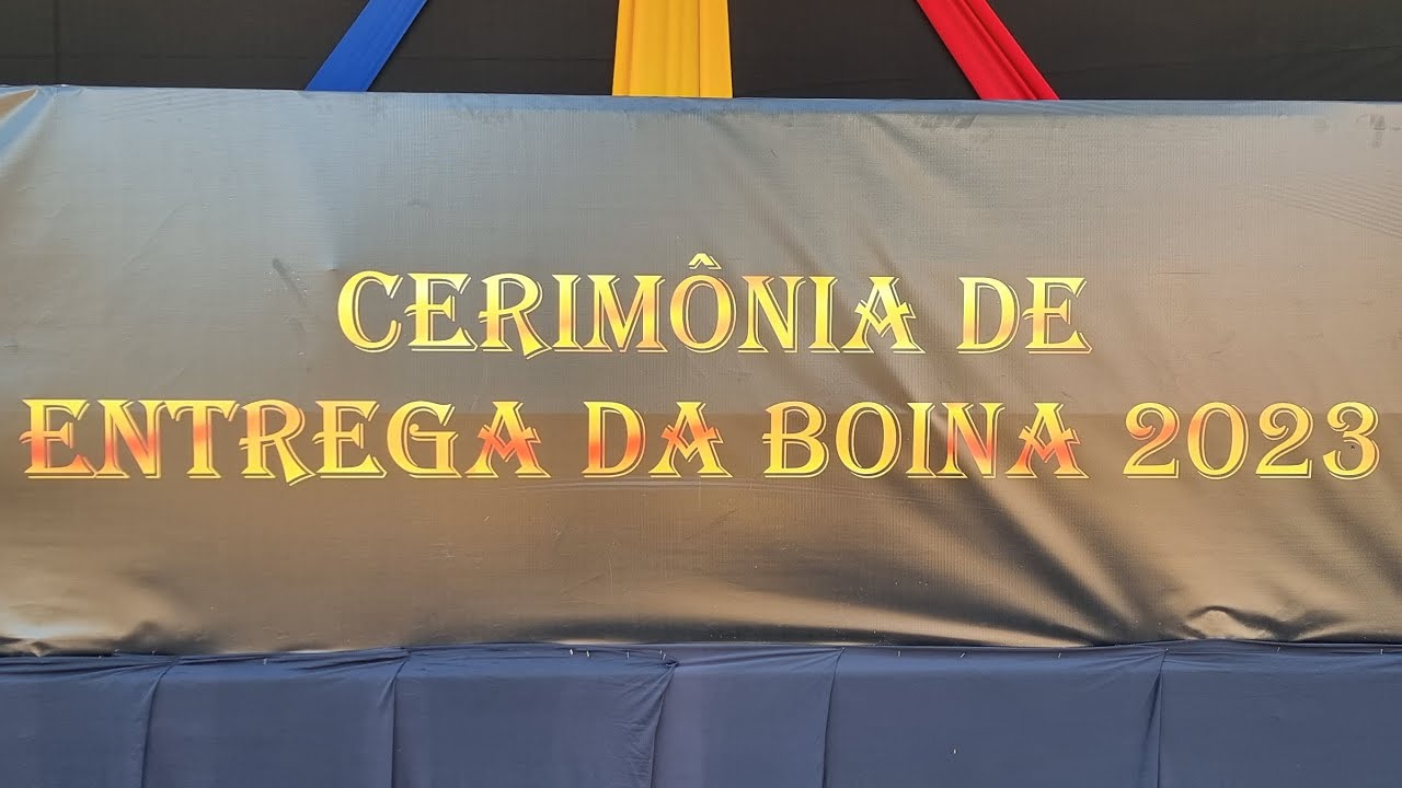 Cerim&ocirc;nia De Entrega Da Boina 2023