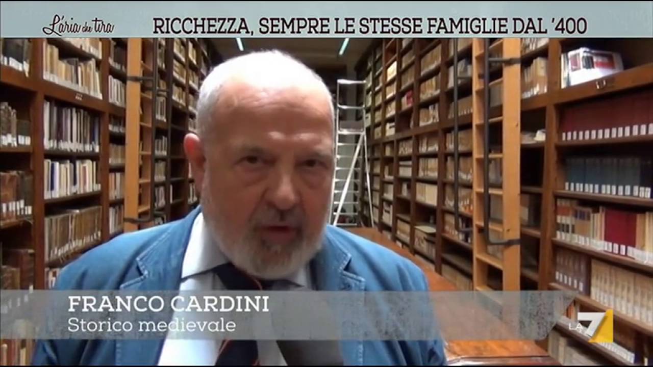 Ricchezza, sempre le stesse famiglie dal '400