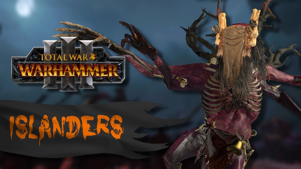 «Островитяне Луны» — новая фракция и кампания — лучшие моды для Warhammer 3