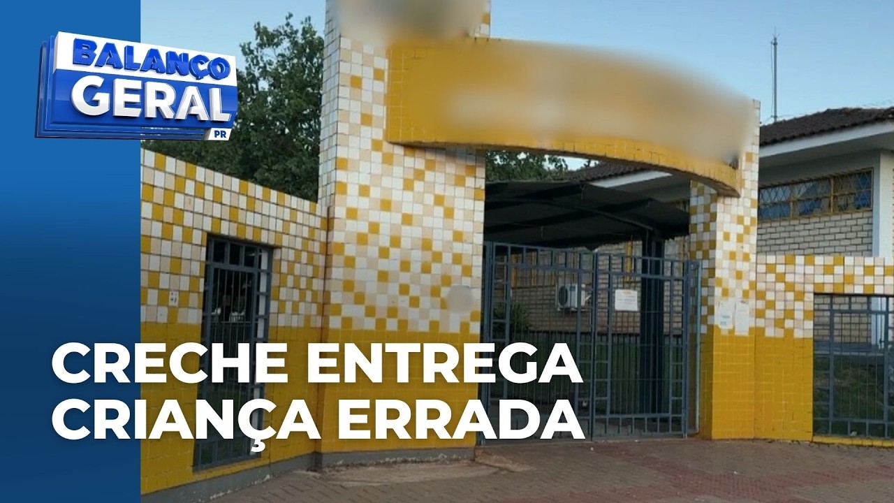 Creche entrega criança de 4 anos errada e avô de outra leva embora; homem tem problema de visão