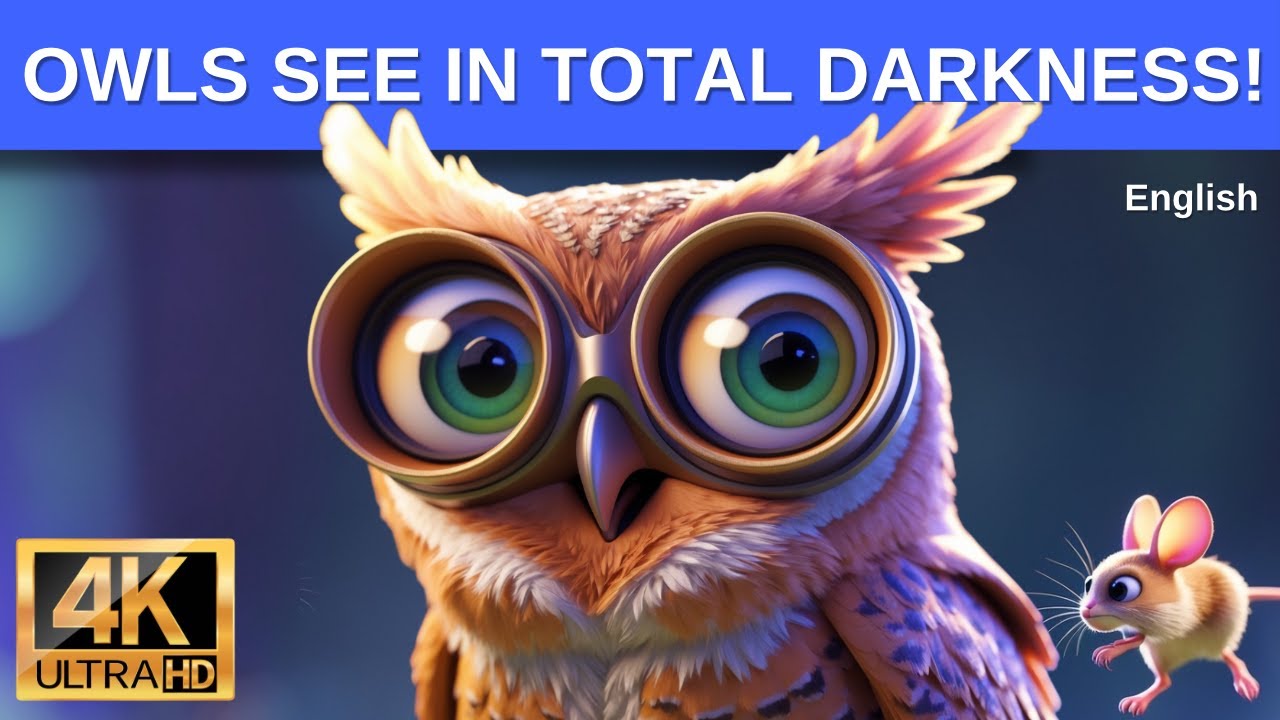 How Do Owls See in the Dark? Their Secret Night Vision Superpower!