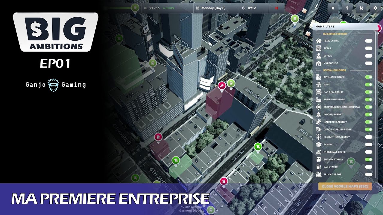 MA PREMIERE ENTREPRISE - Big Ambitions: EP. #1 - Let's Play