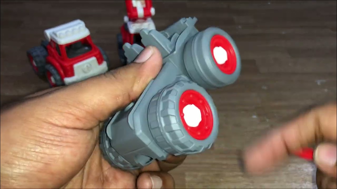  Kids STEM Fire Truck Set 🚒 Satisfying Assembly & Rebuild #imalidotcom 