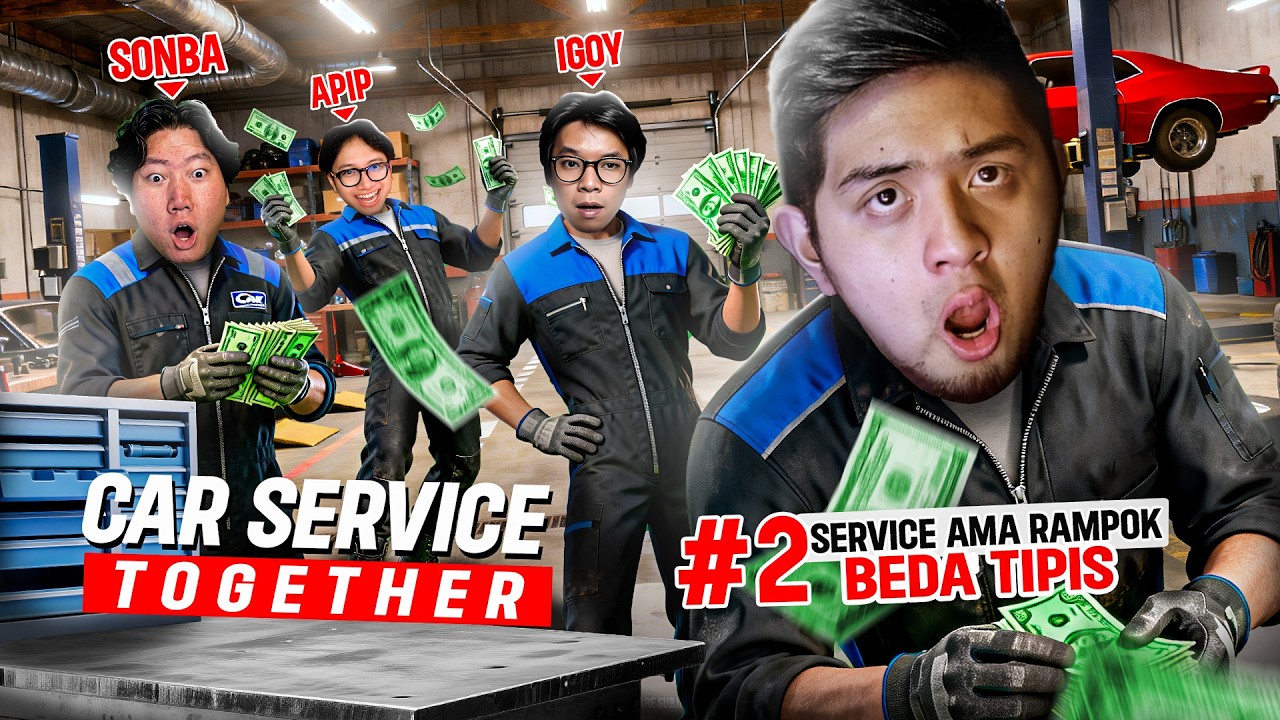 KACAU BENER INI BENGKEL CUAN MAKSIMAL !!! [ Car Service Together ] Part 2