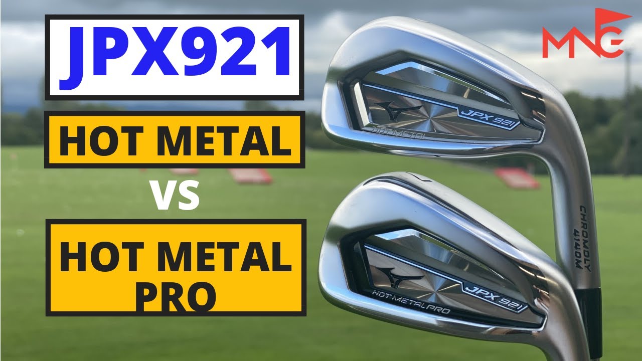 Утюги Mizuno JPX921 Hot Metal Irons против утюгов JPX921 Hot Metal Pro
