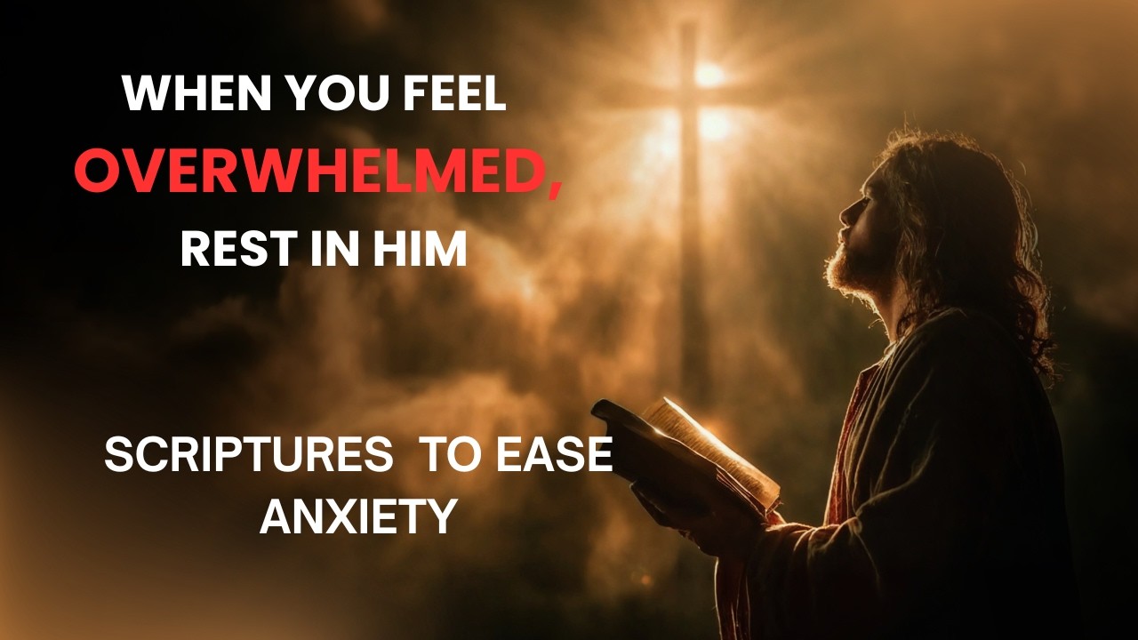 When anxiety rises, Listen to this | Bible Verses for a peaceful mind