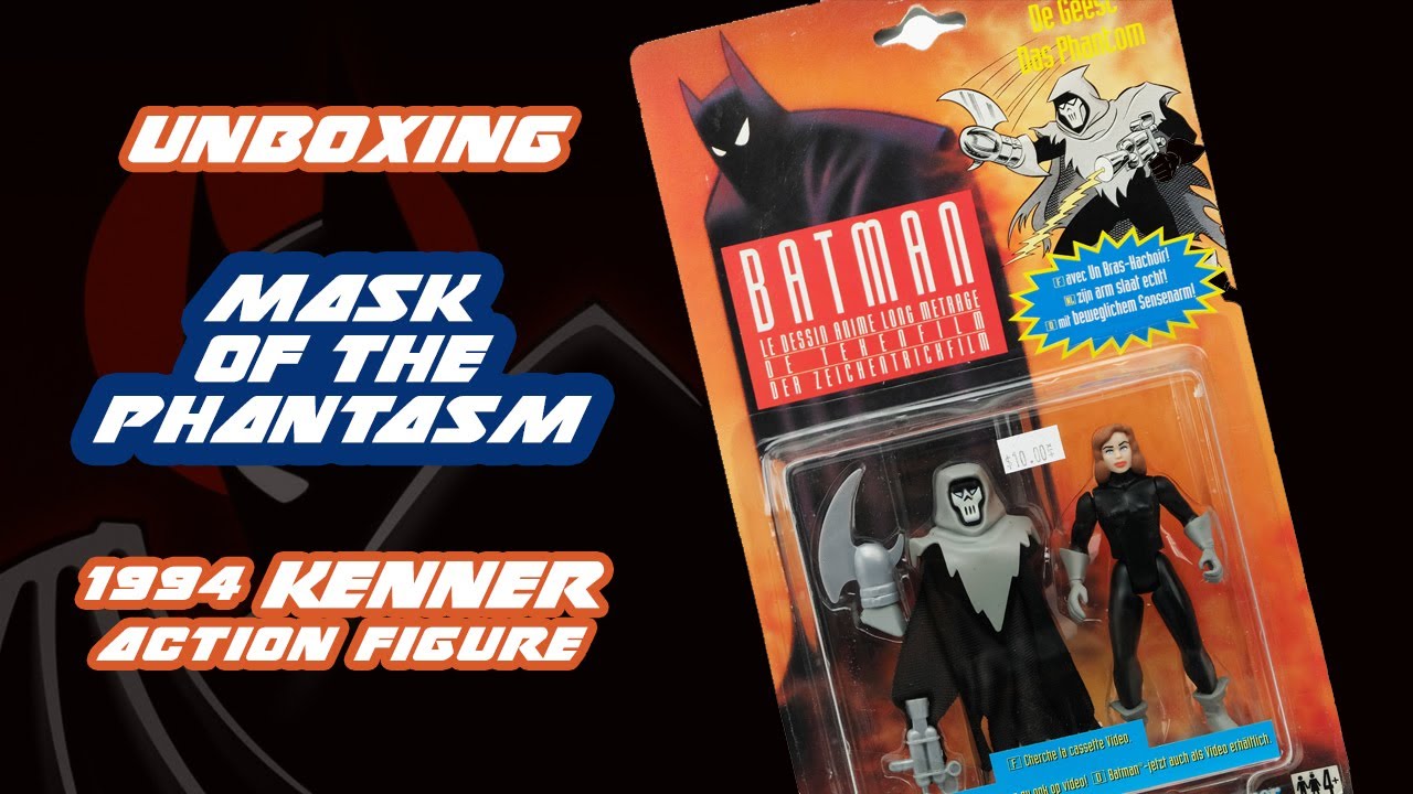 UNBOXING: 1994 Kenner Batman the Animated Series Mask of the Phantasm - Phantom Figure