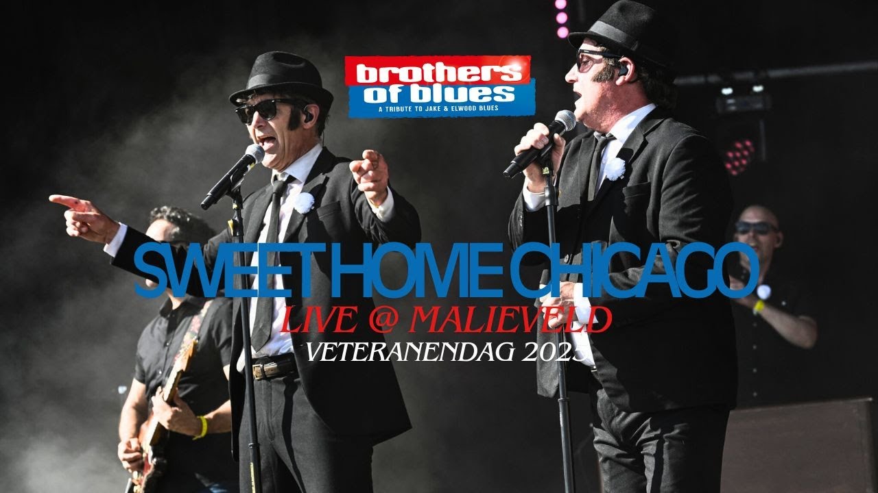 Brothers of Blues 😎😎 - Sweet Home Chicago Live @ Malieveld