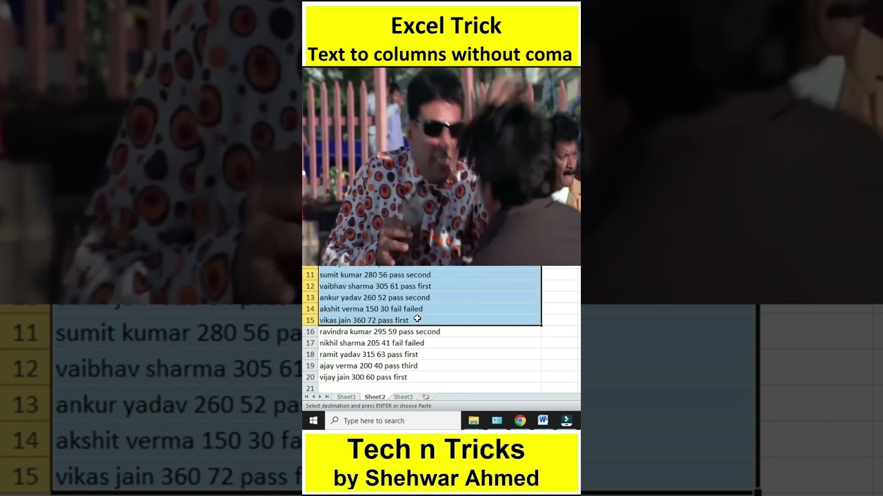 text to columns in excel 