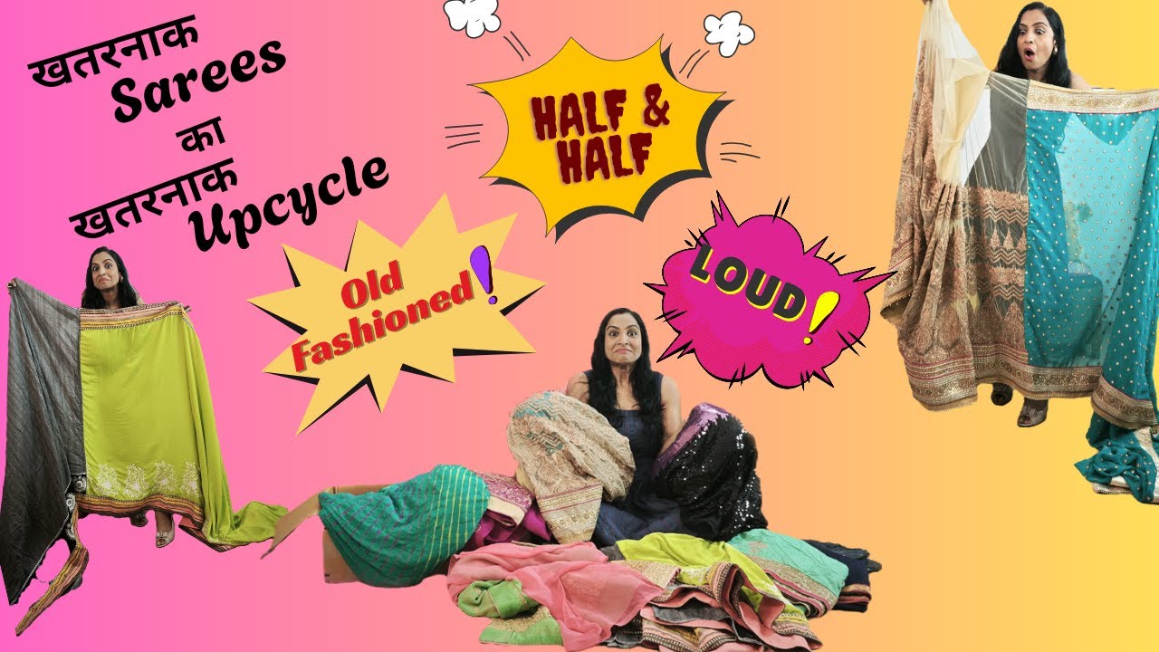 From Complicated Old Sarees to Trendy Western Looks | USA Client Work | Old Fashioned Sarees Reuse