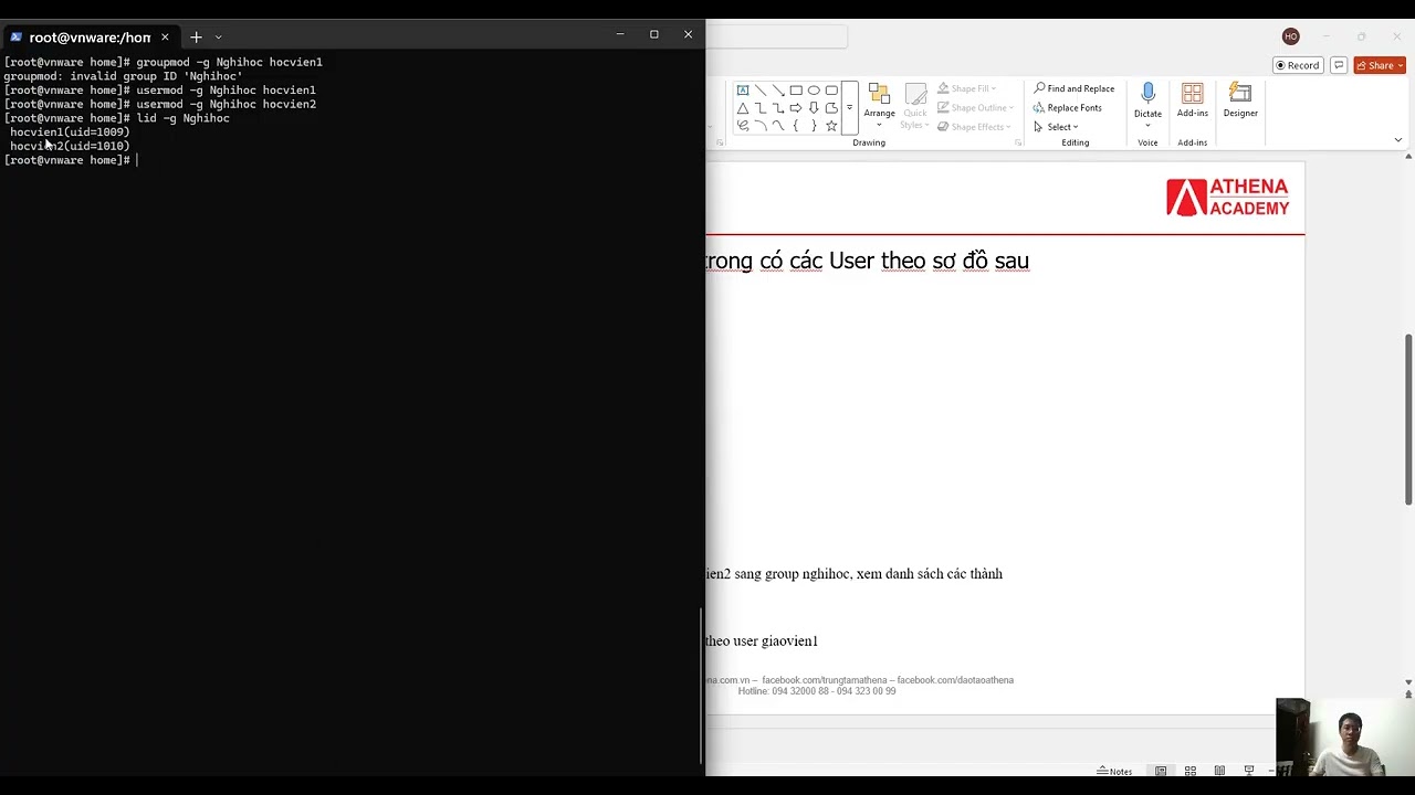 [Athena] - Linux Master - Chương 5 - Bài 1