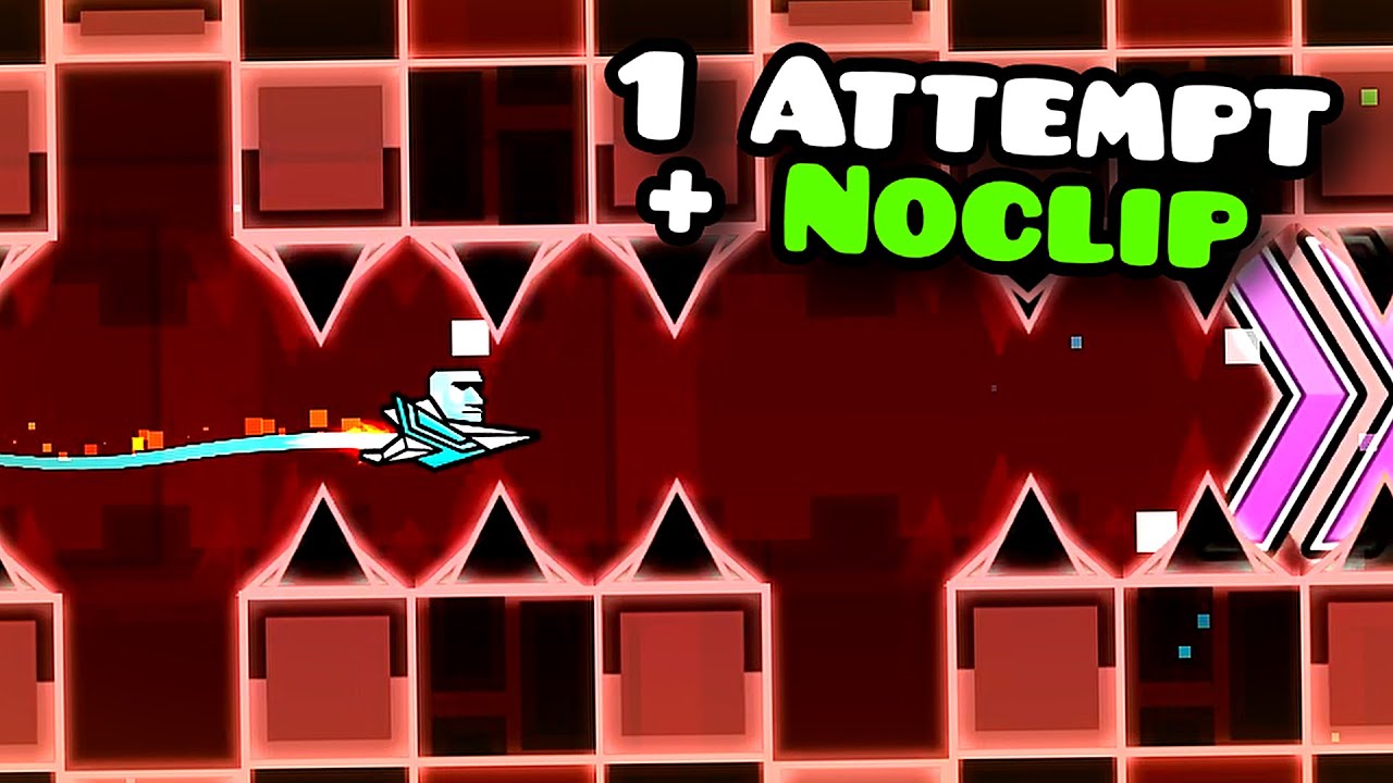 1 ATTEMPT bei meinen EXTREME DEMONS, aber mit NOCLIP!