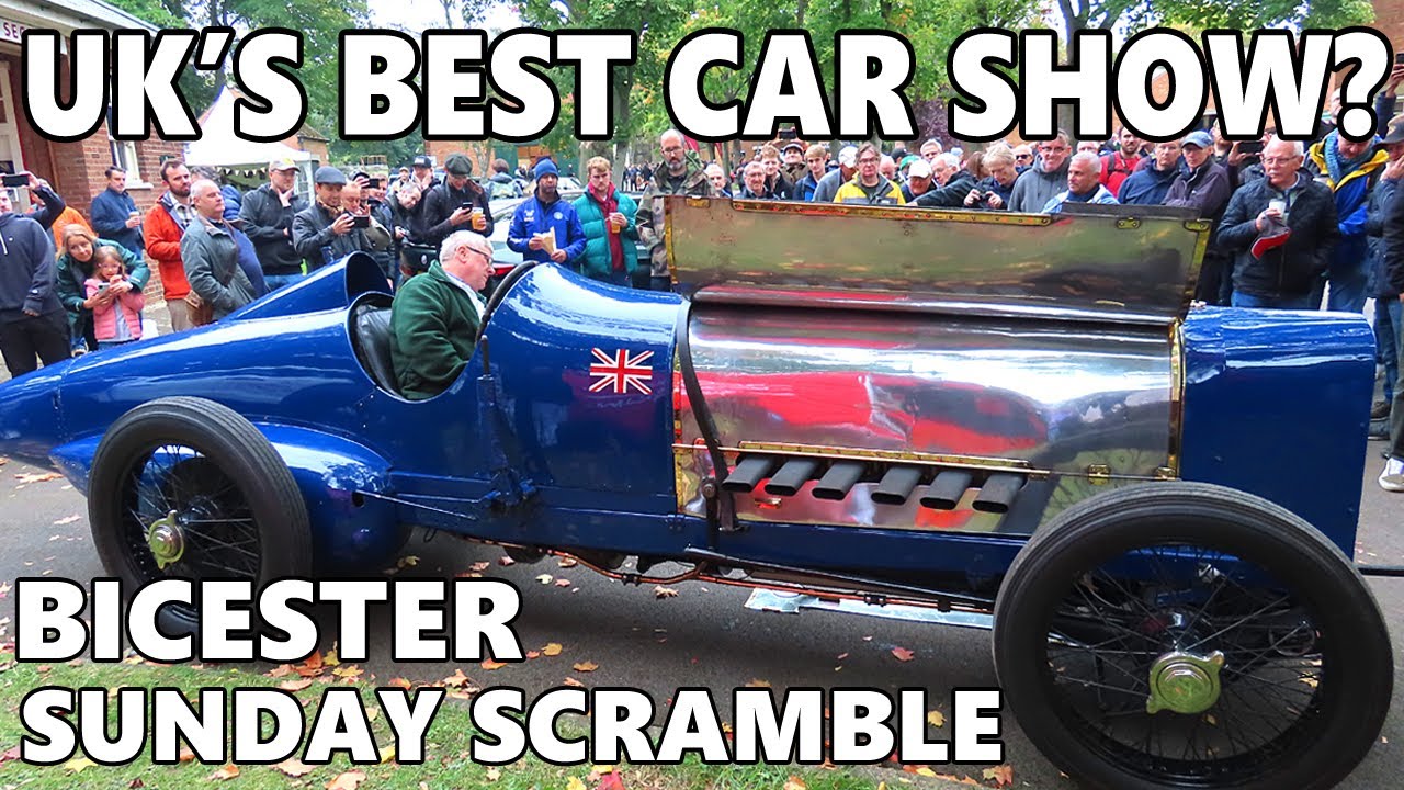 The SUNDAY SCRAMBLE at Bicester Heritage, October 2024