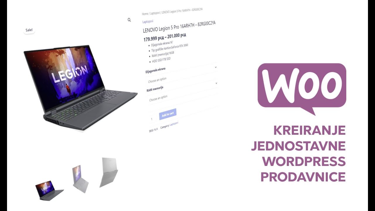 Uvod u Woocommerce | Kreiranje jednostavne wordpress prodavnice