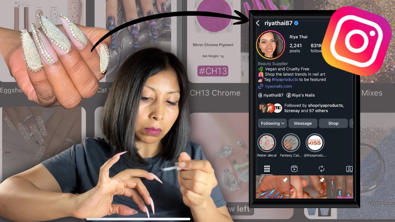 Testing Gel Nails From Instagram Shop🛍️ + At Home Nails 💅 
