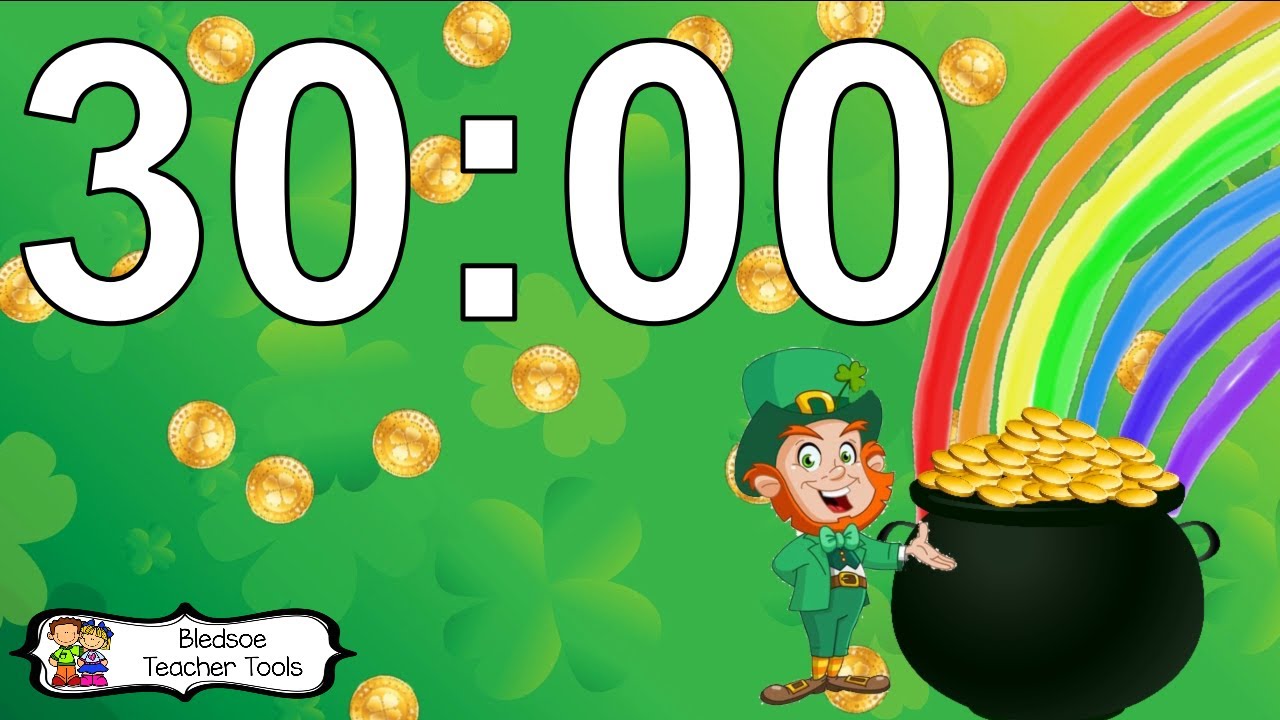 30 Minute Shamrock Timer without Music
