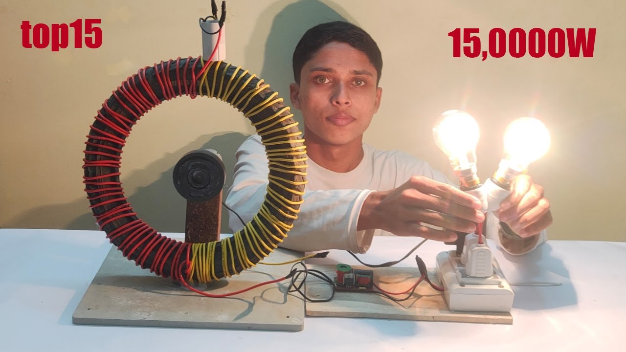 Top 15 Amazing Electric Free Energy Generator Using 220V