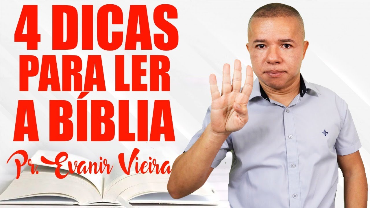 Como ler a biblia corretamente todos os dias? Pastor Evanir Vieira