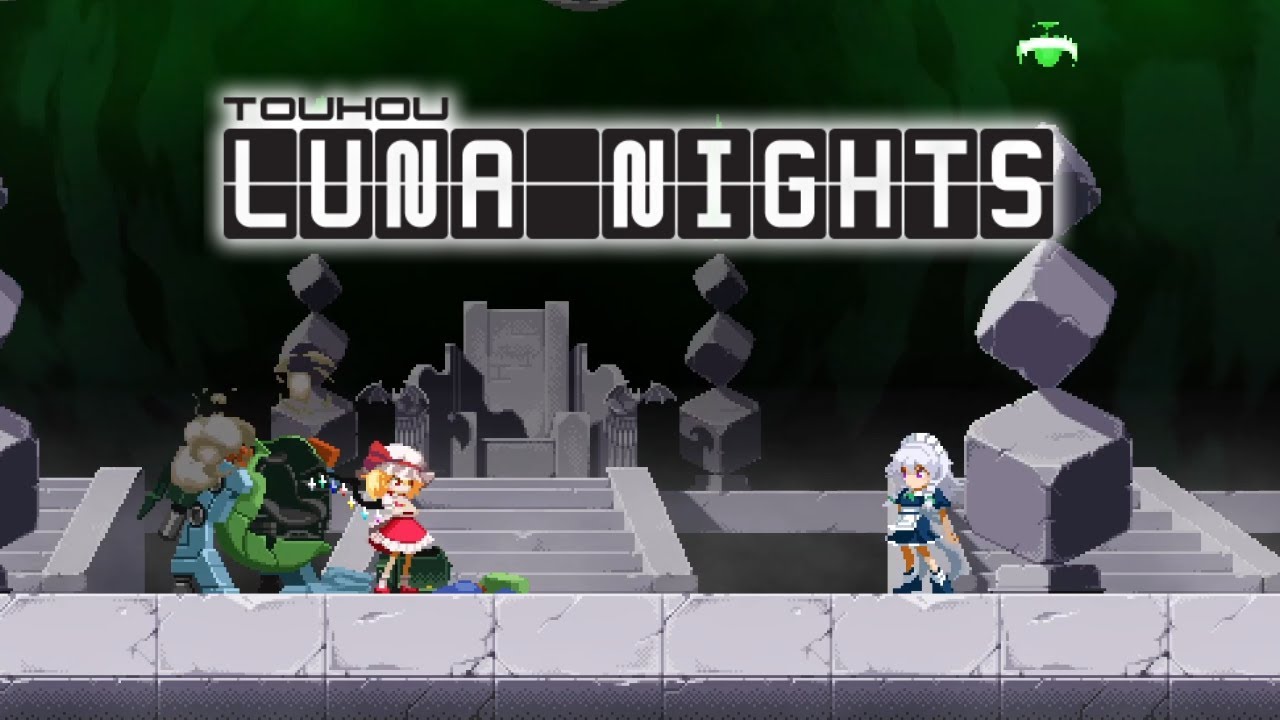 Touhou Luna Night Walkthrough 100% All Item, trash bin, skill and Power up Stage 5 Flandre Scarlet
