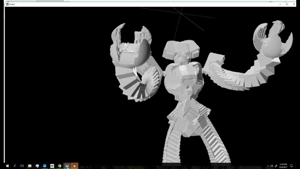 VR Sculpting - Giant robot.