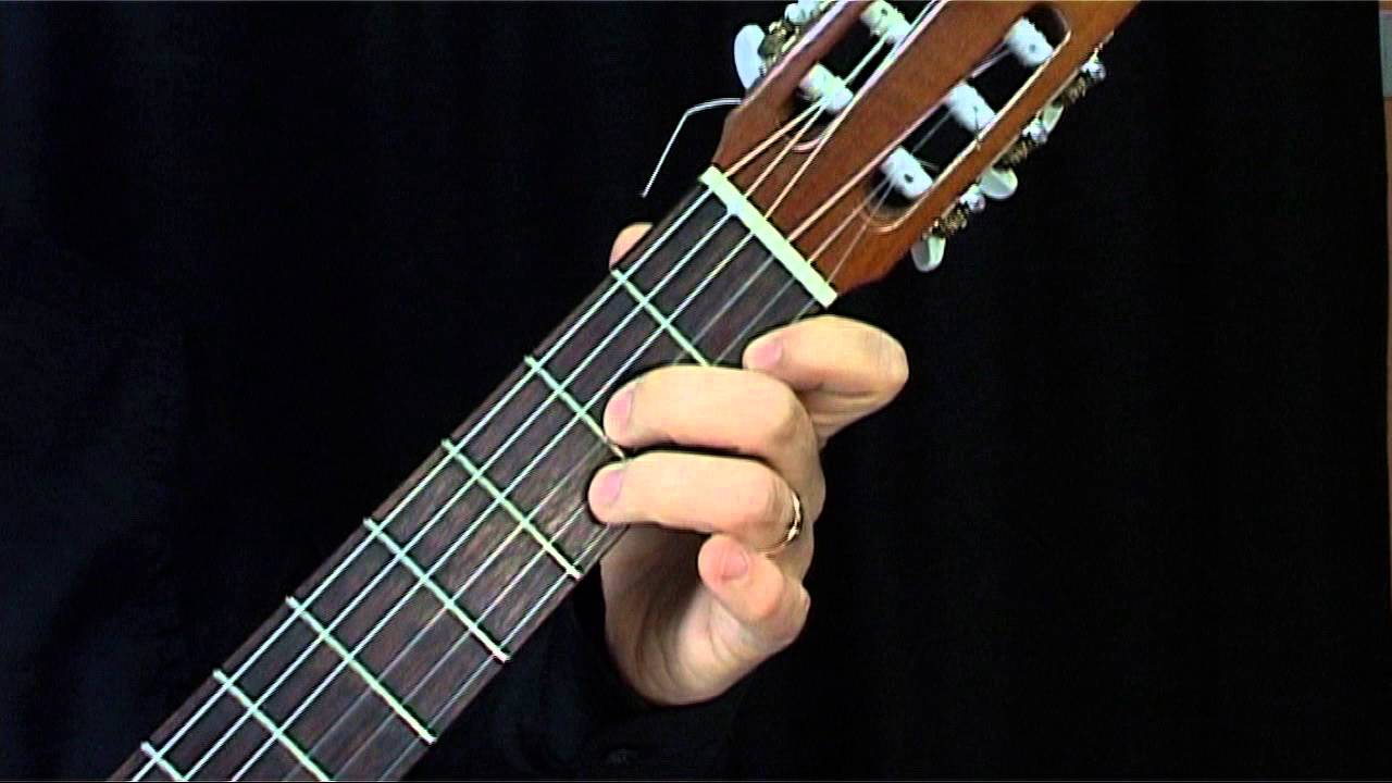 Progresión Acordes Guitarra Española en C - (Do Mayor) - Curso de Guitarra Online