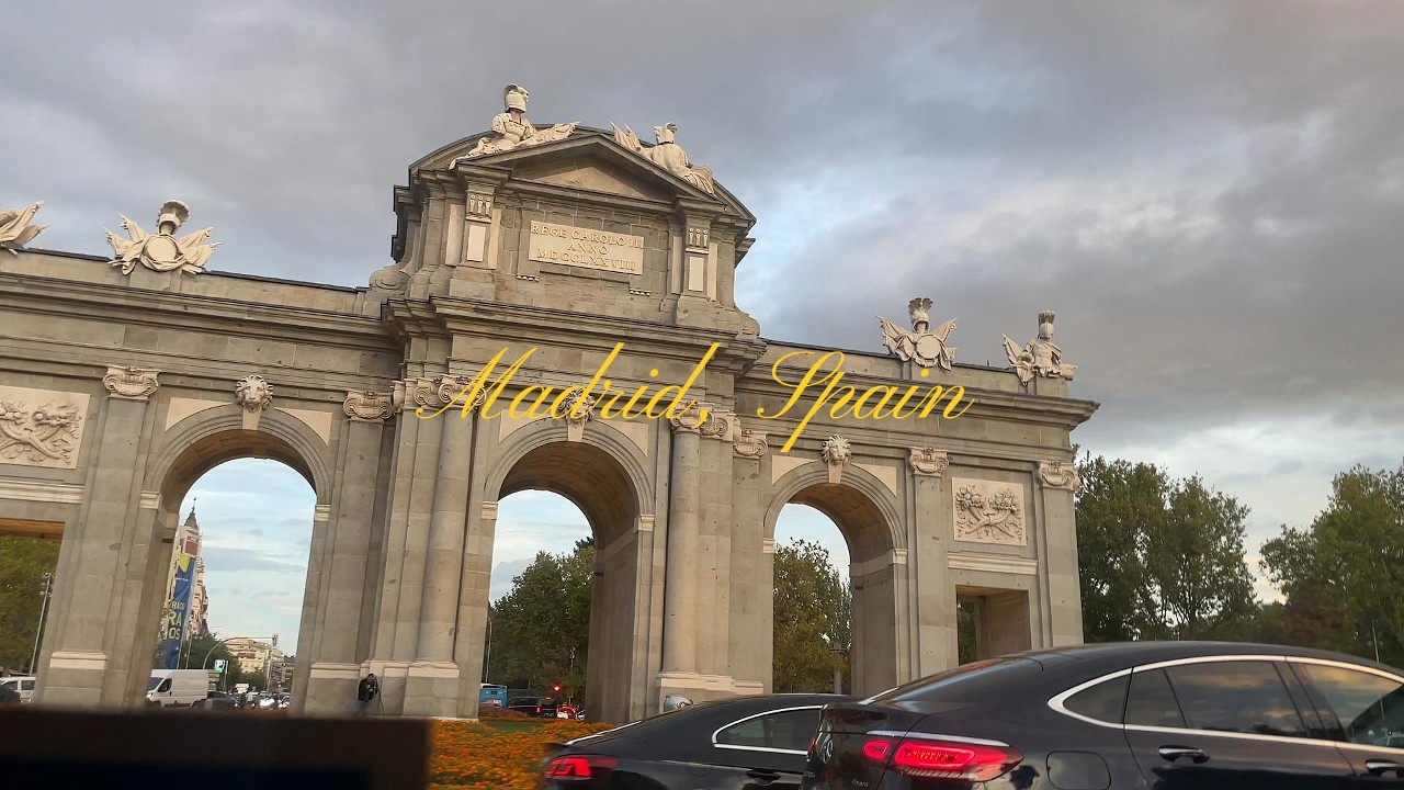 Postcard from Madrid ⋆˚.˙⋆ travel vlog & first days