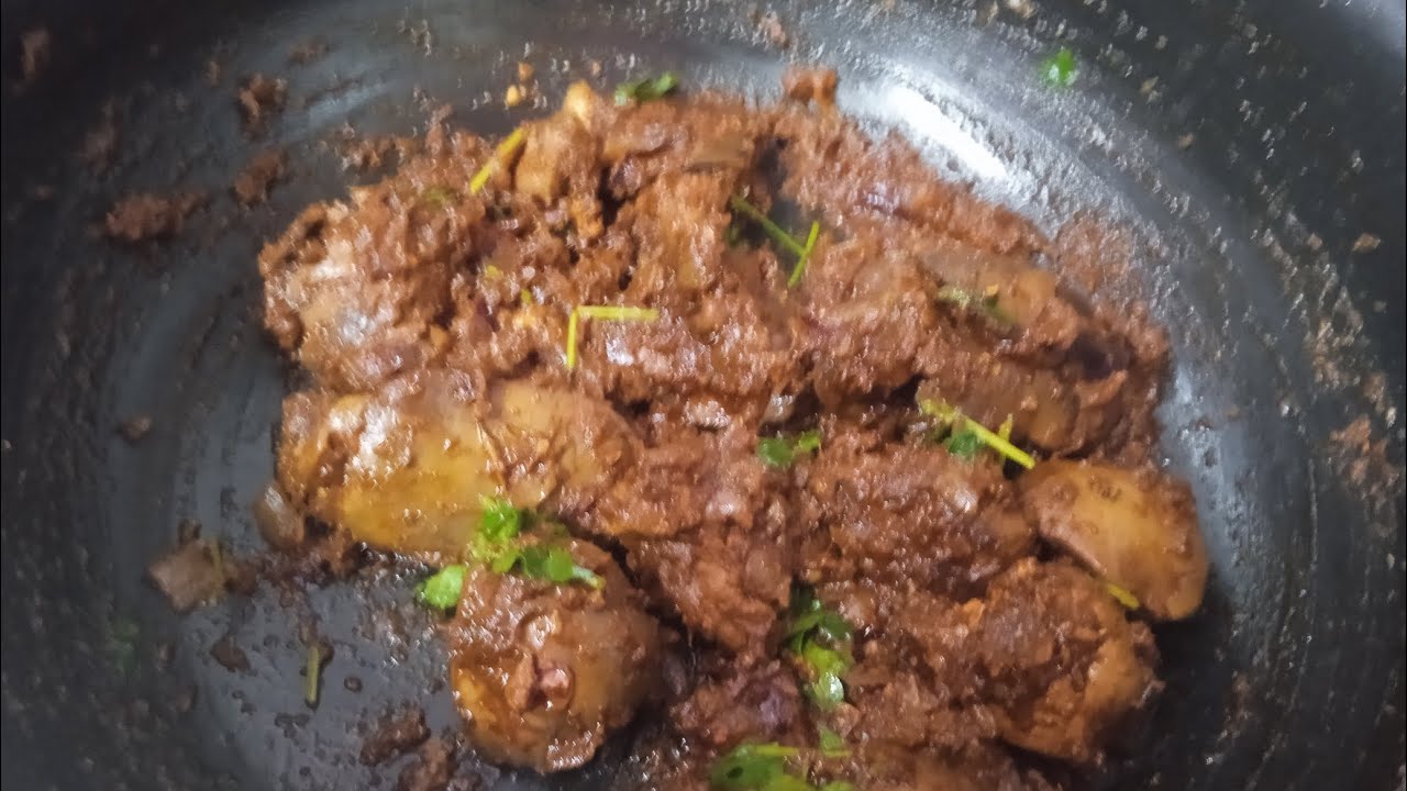 Chicken liver fry in 10 minutes