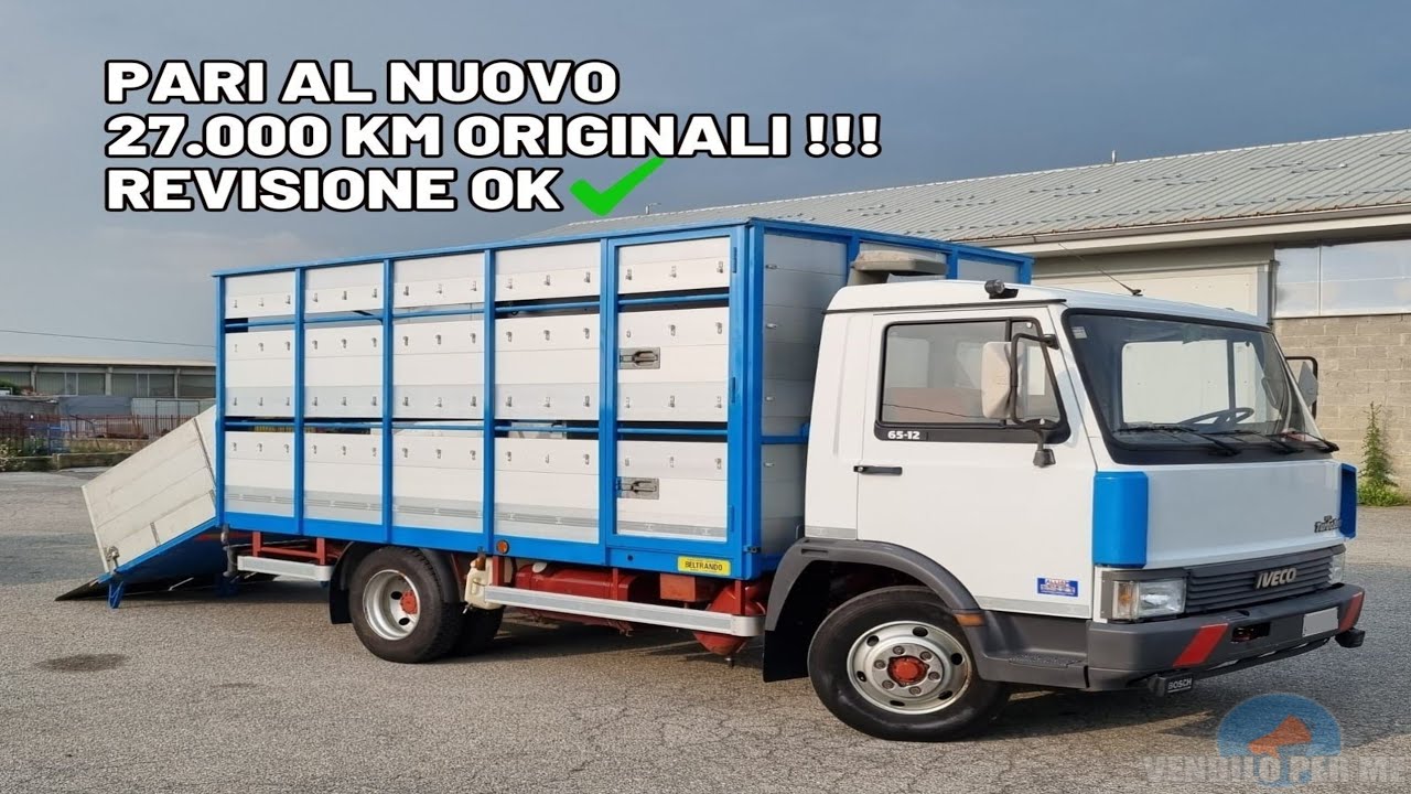 Iveco Turbozeta 65.12 Trasporto Animali Vivi! - Cod. BRIV1023