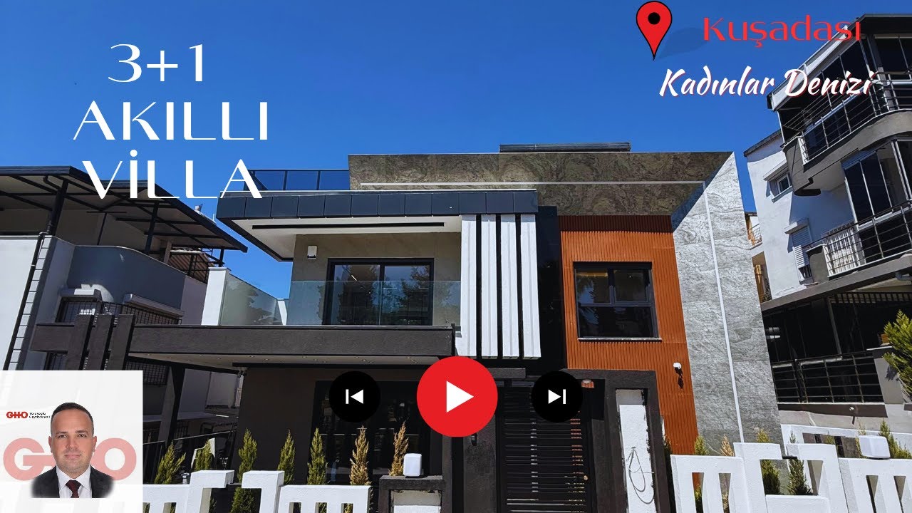 KUŞADASI KADINLAR DENİZİ'NDE AKILLI VİLLA
