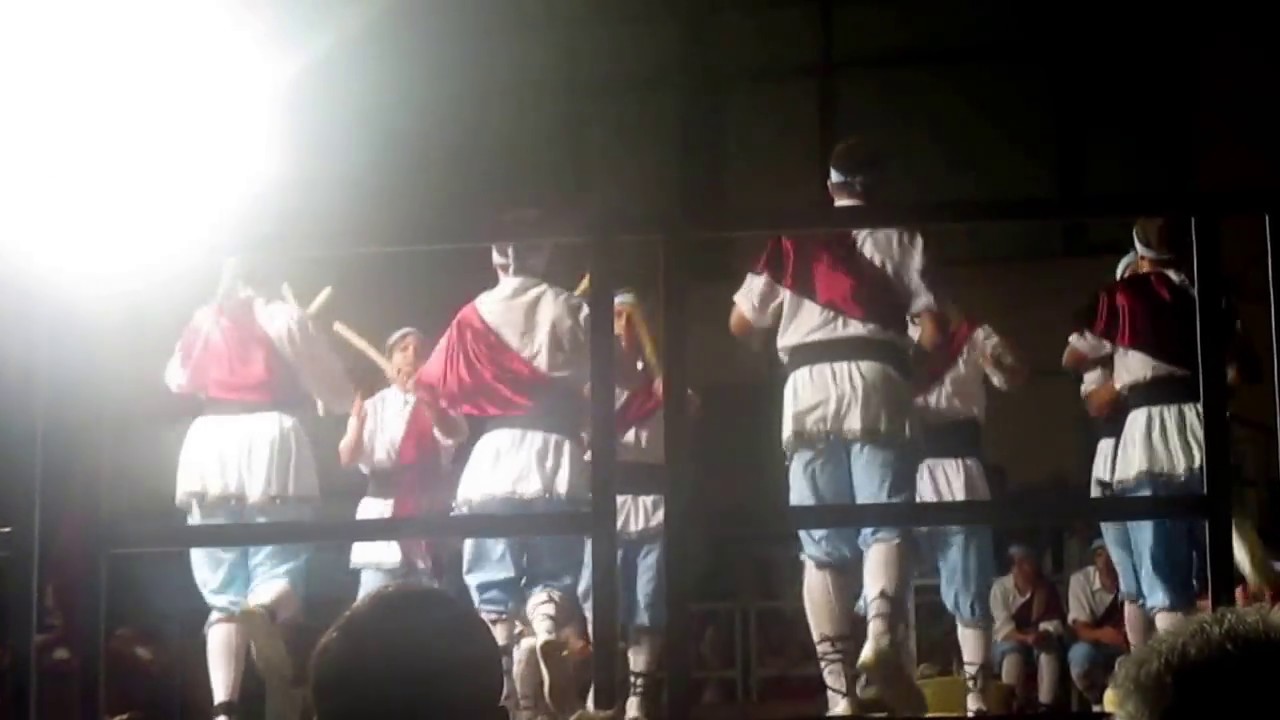 24-Agosto-2016. PALOTEADO DE RIBAFORADA. BAILE DEL 'ACELERAU'.....