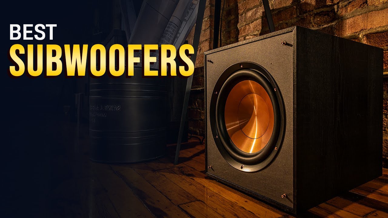Best Subwoofer in 2021 - Laptops Lingo