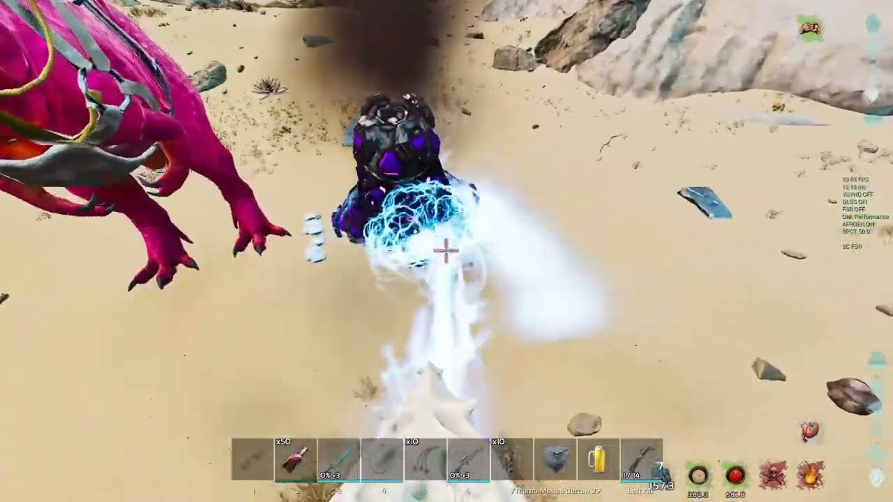 Highlights #3 ARK ASA how to farm cap suit in under 5m (short version)