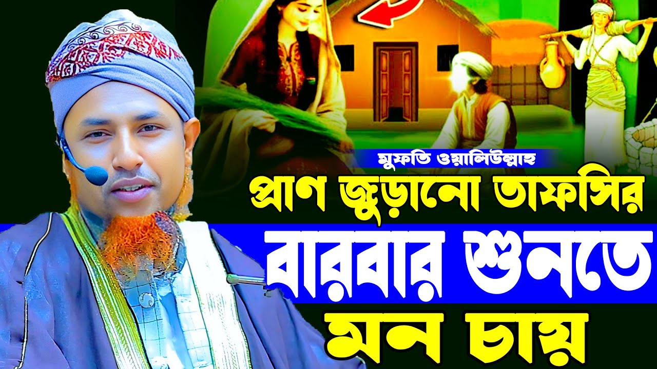 হরযত আলীর সেরা ঘটনা | মুফতি ওয়ালিউল্লাহ নিউ ওয়াজ ২০২৫ Mufti Waliullah New Waz 2025