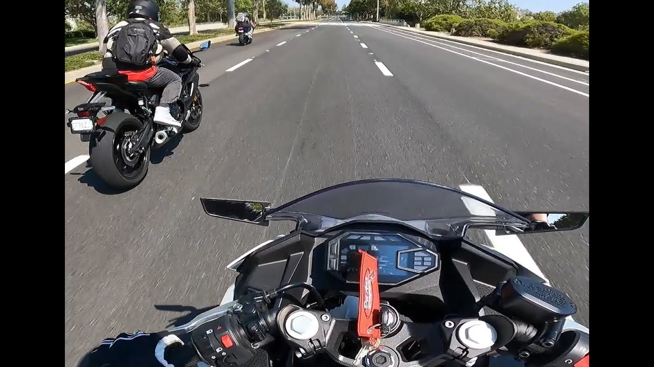 Cruising with R6 & R7 | Highway Ride Irvine to San Diego | Ninja 500