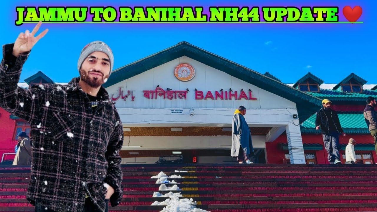 Jammu to banihal Nh44 Update  #nh44 #travel 