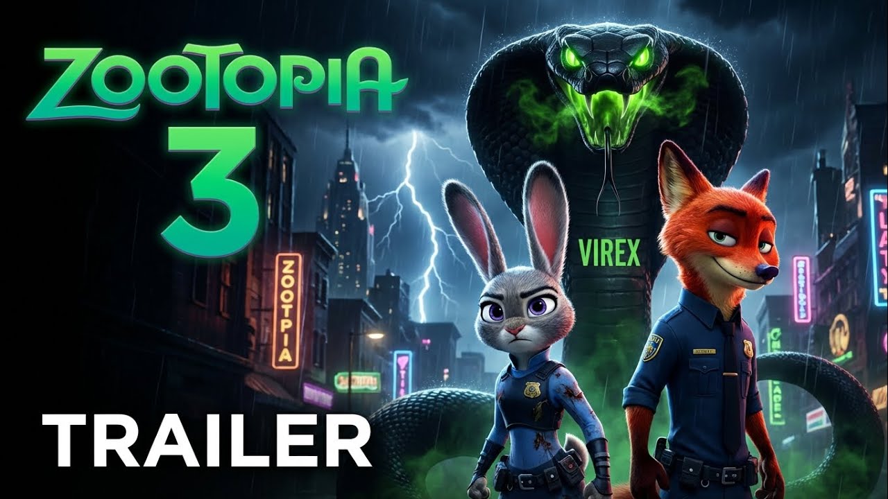 Zootopia 3 (2026) | Official Trailer | Judy Hopps & Nick Wilde Return