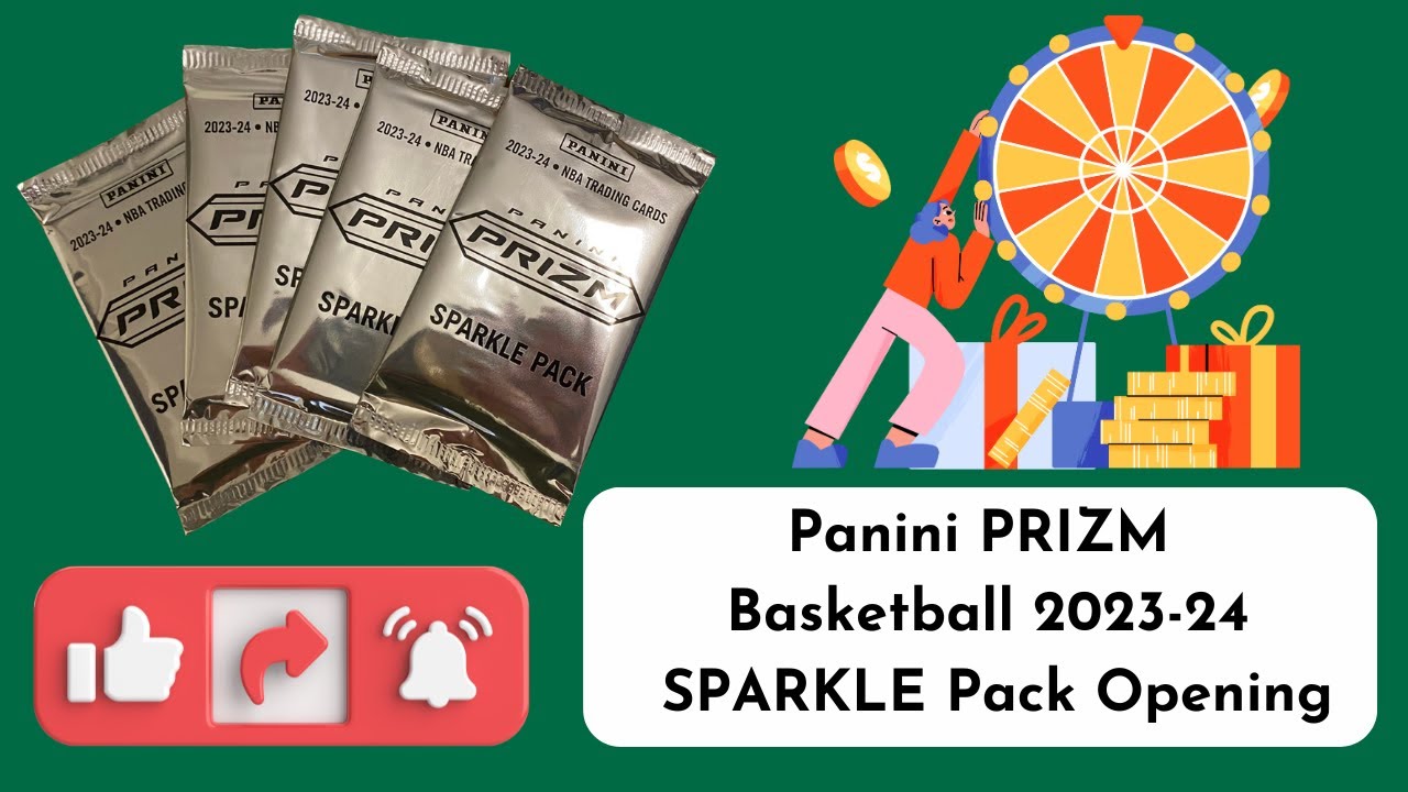2023-24 Panini PRIZM Sparkle Pack Opening! Any Chance for Victor Wembanyama?!