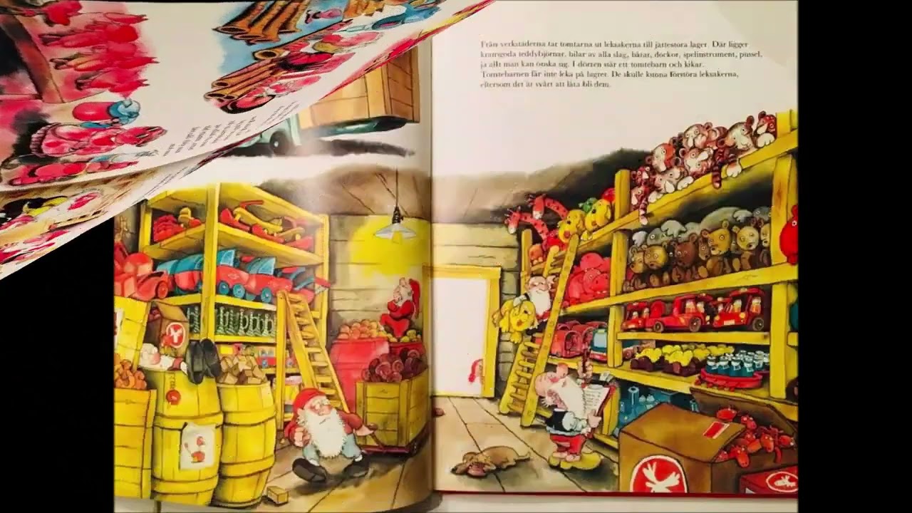 Hemma hos jultomten Pappa läser #119
