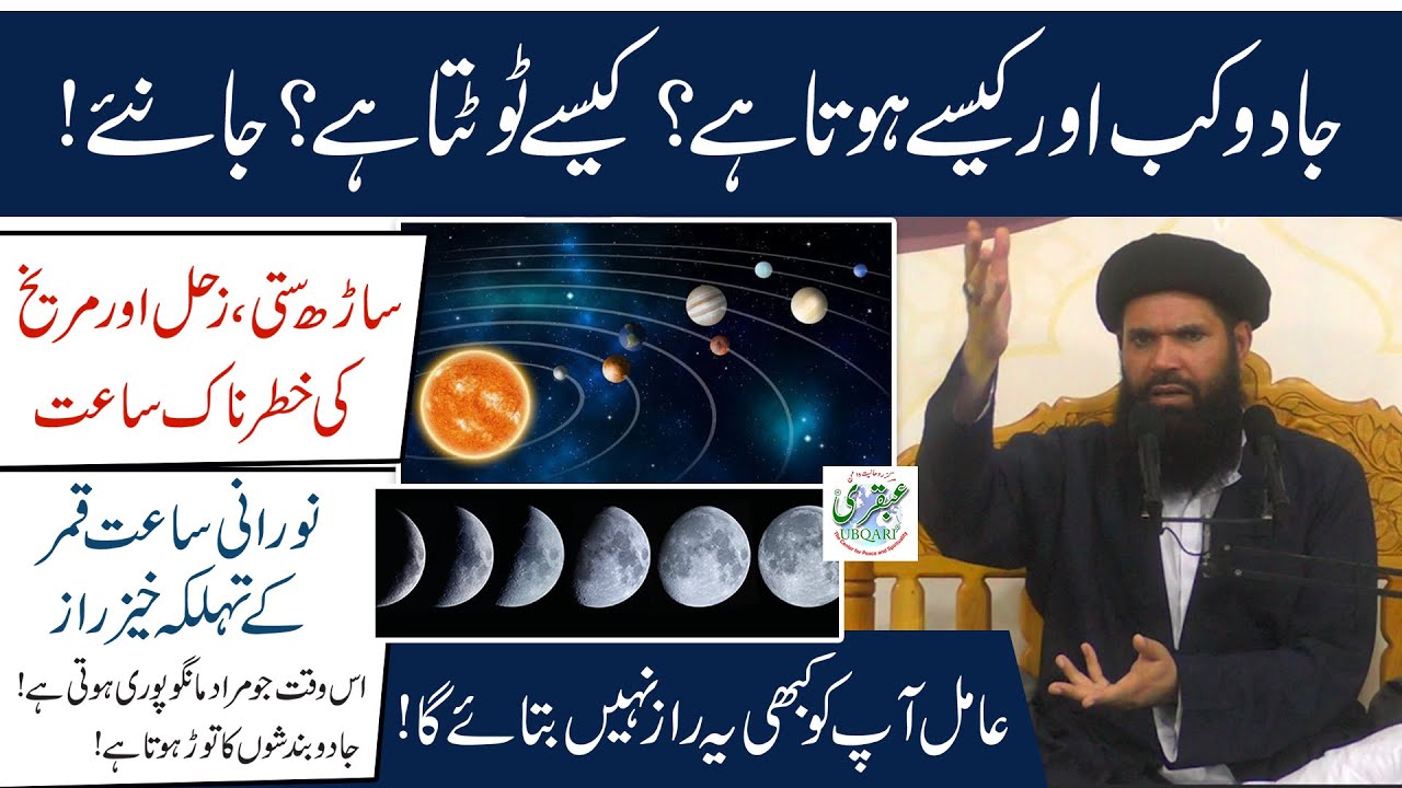 Sitara Zohal or Marikh Ki Nahusat Bhari Saat - Sitaron Ka ilm or Islam  - Saat E Qamar Ki Barkaat